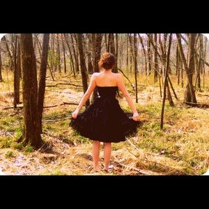 Vintage inspired tulle dress